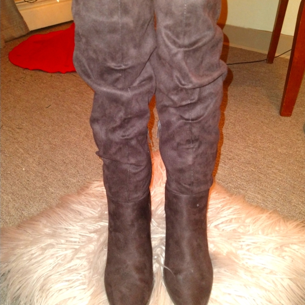 Slouchy boots